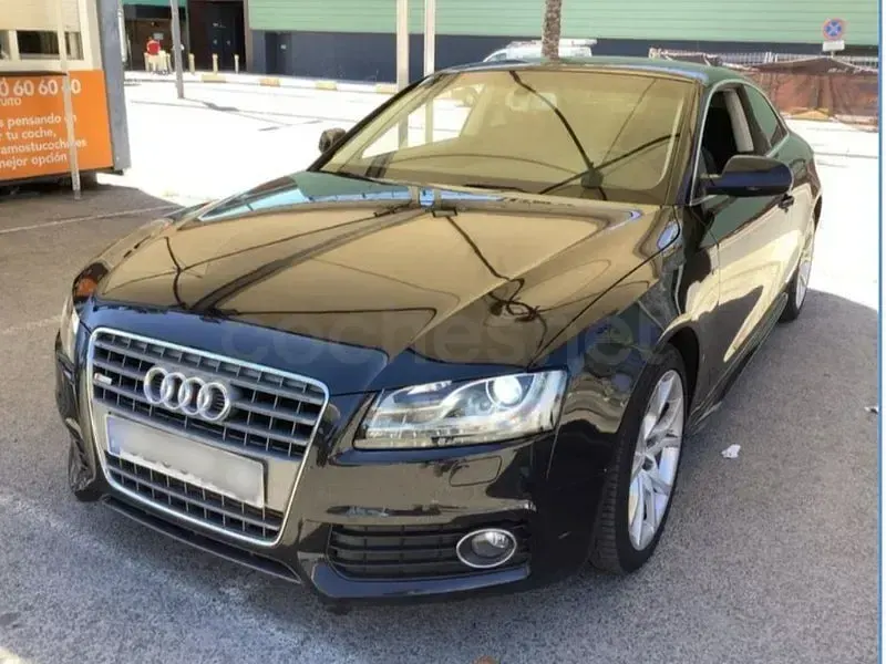Usado Audi A5 S-Line 177 CV (130 kW) 2013 Negro Coupe