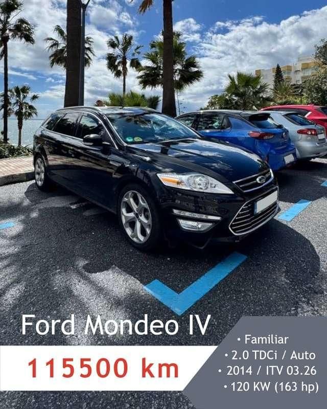 Negro Usado 2014 Ford Mondeo Titanium Familiar | 11.800 € (Buen precio) - Imagen 1/4