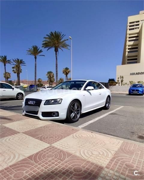 Blanco Usado 2010 Audi A5 S-Line Coupe | 9999 € (Precio justo) - Imagen 1/4