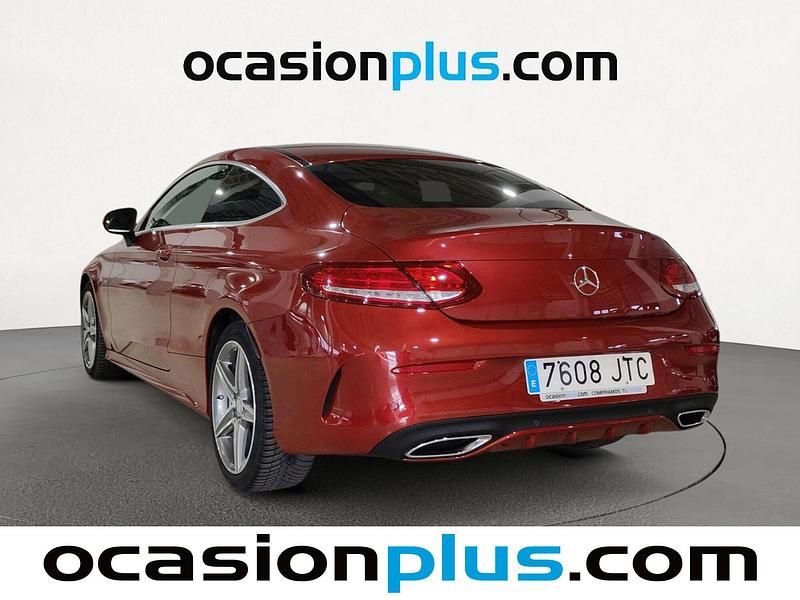 Usado Mercedes C220 AMG 170 CV (125 kW) 2016 Rojo Coupe
