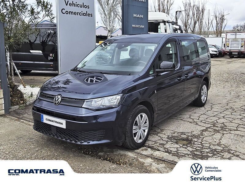 Azul Usado 2024 VW Caddy Maxi Monovolumen | 26.438 € (Precio justo) - Imagen 1/4