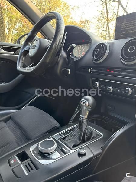 Usado Audi S3 300 CV (220 kW) 2014 Negro Berlina