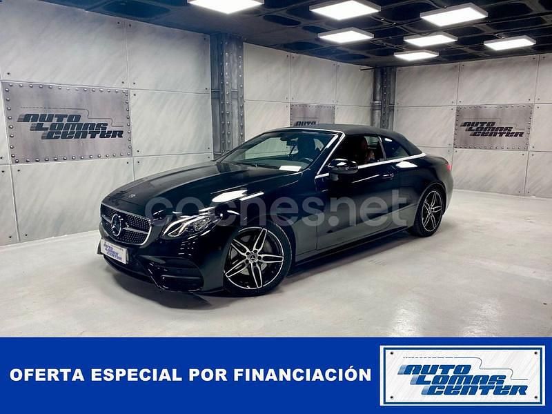 Negro Usado 2017 Mercedes E200 Descapotable | 44.490 € - Imagen 1/4