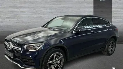 Usado Mercedes GLC220 194 CV (142 kW) 2022 Azul Coupe