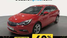Rojo Usado 2017 Opel Astra Dynamic Familiar | 10.490 € (Precio justo)