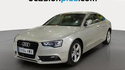 Usado Audi A5 Sportback Advanced 150 CV (110 kW) 2014 Gris plata Utilitario
