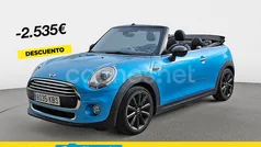 Azul Usado 2017 Mini Cooper D Cabriolet Descapotable | 18.900 € (Precio justo)