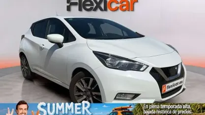 Usado Nissan Micra Acenta 90 CV (66 kW) 2018 Blanco Utilitario