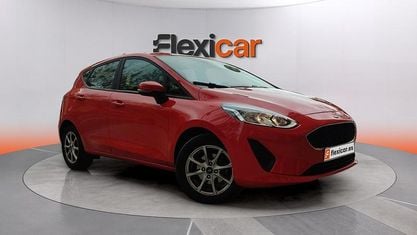 Usado Ford Fiesta Limited 75 CV (55 kW) 2020 Rojo Utilitario