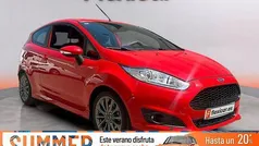 Rojo Usado 2017 Ford Fiesta ST-Line Utilitario | 9790 € (Precio justo)