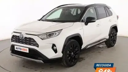 Usado Toyota RAV4 Hybrid Style 218 CV (160 kW) 2021 Blanco SUV