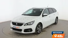 Blanco Usado 2021 Peugeot 308 Style Familiar | 12.299 € (Precio justo)