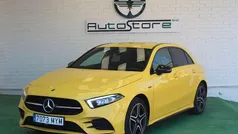 Amarillo Usado 2021 Mercedes A250 Berlina | 28.990 € (Precio justo)
