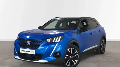 Brugt Peugeot e-2008 GT 100 kW (136 HK) 2020 Blå SUV