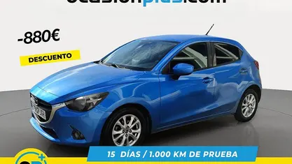 Azul Usado 2015 Mazda 2 Style+ Utilitario | 11.010 € (Precio justo)