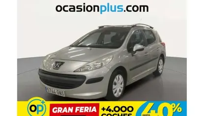Usado Peugeot 207 90 CV (66 kW) 2009 Gris Familiar