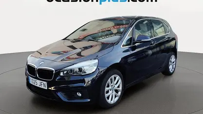 Usado BMW 216 116 CV (85 kW) 2015 Azul Familiar