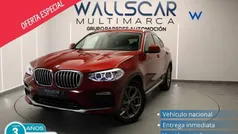 Rojo Usado 2018 BMW X4 xLine SUV | 27.980 € (Precio justo)
