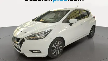 Usado Nissan Micra Acenta 90 CV (66 kW) 2018 Blanco Utilitario