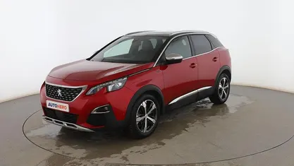 Rojo Usado 2017 Peugeot 3008 GT SUV | 15.999 € (Precio justo)
