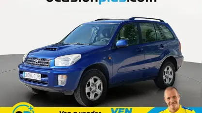 Käytetty Toyota RAV4 Luna 116 HP (85 kW) 2003 Sininen Katumaasturi