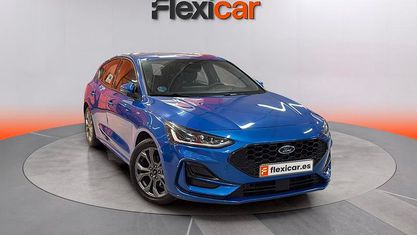Brugt Ford Focus ST-Line 125 HK (91 kW) 2023 Blå Sedan