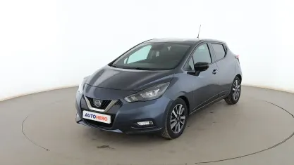Usado Nissan Micra Acenta 92 CV (67 kW) 2021 Gris Utilitario