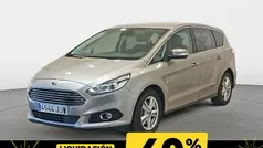Gris Usado 2015 Ford S-MAX Titanium Monovolumen | 15.500 € (Precio justo)