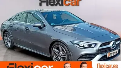 Usado Mercedes CLA180 136 CV (100 kW) 2022 Gris Coupe