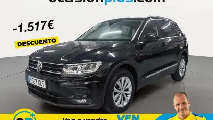 Usado VW Tiguan 150 CV (110 kW) 2018 Negro SUV