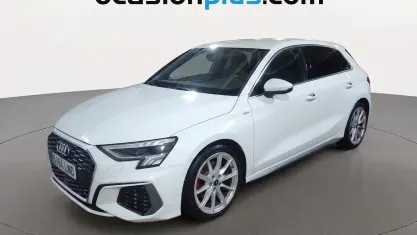 Usado Audi A3 Sportback S-Line 110 CV (80 kW) 2021 Blanco Utilitario