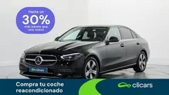 Negro Usado 2022 Mercedes C220 Berlina | 34.990 € (Buen precio)