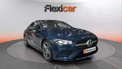 Usado Mercedes CLA220 190 CV (139 kW) 2020 Azul Coupe