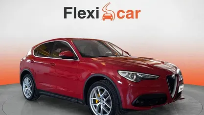 Usado Alfa Romeo Stelvio Executive 210 CV (154 kW) 2019 Granate SUV