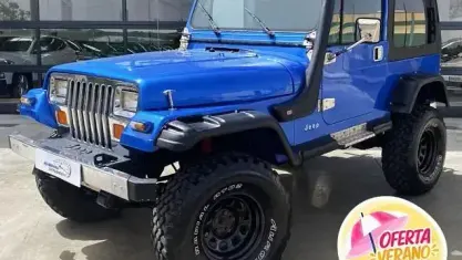 Usado Jeep Wrangler 177 CV (130 kW) 1993 Azul SUV