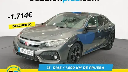 Gris Usado 2017 Honda Civic Prestige Utilitario | 19.676 € (Precio justo)