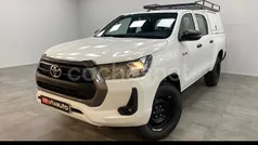 Blanco Usado 2021 Toyota HiLux Recogida | 28.990 € (Precio justo)