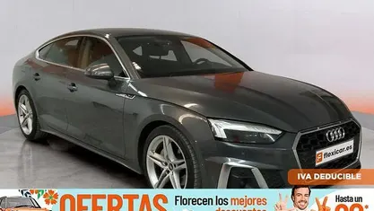 Usado Audi A5 Sportback 204 CV (150 kW) 2021 Gris Utilitario