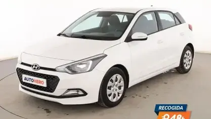 Usado Hyundai i20 85 CV (62 kW) 2016 Blanco Berlina
