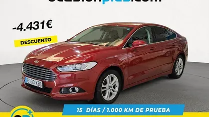 Rojo Usado 2017 Ford Mondeo Titanium Berlina | 15.269 € (Precio justo)