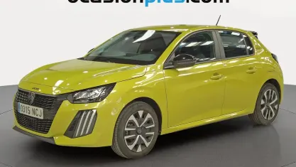 Usado Peugeot 208 Style 110 CV (80 kW) 2025 Amarillo Utilitario