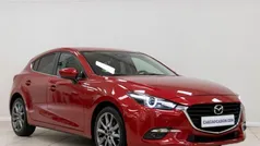 Rojo Usado 2017 Mazda 3 Luxury Berlina | 10.900 € (Precio justo)
