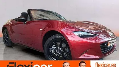Burdeos Usado 2022 Mazda MX5 Prime-Line Descapotable | 21.990 € (Super precio)