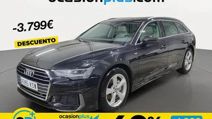 Usado Audi A6 Sport 204 CV (150 kW) 2019 Negro Familiar