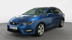 Azul Usado 2016 Seat Leon ST FR Familiar | 16.150 € (Precio justo)