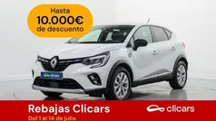 Blanco Usado 2021 Renault Captur Zen SUV | 16.990 € (Precio justo)