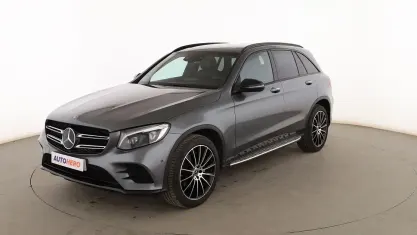 Usado Mercedes GLC250 AMG line 211 CV (155 kW) 2018 Negro SUV