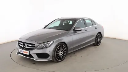 Käytetty Mercedes C220 AMG line 170 HP (125 kW) 2015 Harmaa Sedan