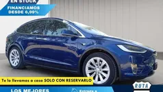 Azul Usado 2017 Tesla Model X SUV | 33.990 € (Precio justo)