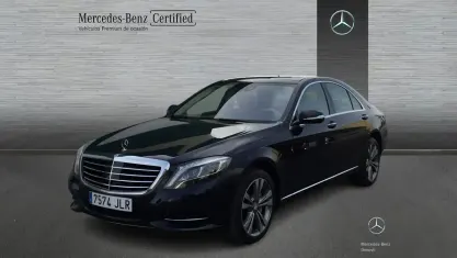 Usado Mercedes S350 AMG line 258 CV (189 kW) 2016 Azul Berlina